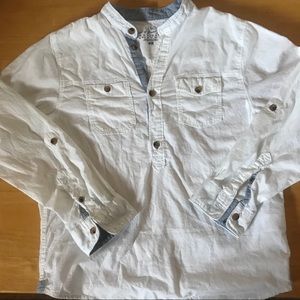 H&M boy white shirt